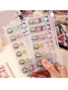 Correction Tape Set With Ins Style, Colorful, Japanese, Small Size, High Capacity, Cute, Mini, Silent, Mori Style, Back To School - Multicolor - View 4