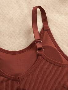 4 件装女士背心式运动文胸，带可拆卸胸垫 - 彩色 - 查看 5