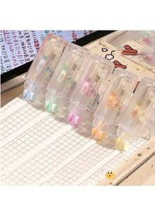 Correction Tape Set With Ins Style, Colorful, Japanese, Small Size, High Capacity, Cute, Mini, Silent, Mori Style, Back To School - Multicolor - View 5