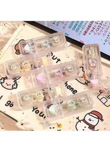 Correction Tape Set With Ins Style, Colorful, Japanese, Small Size, High Capacity, Cute, Mini, Silent, Mori Style, Back To School - Multicolor - View 7