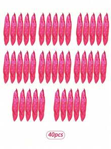 1/3/5/10/20/40PCS Soft Foam Curlers For Heatless Overnight Styling Natural Curls Waves No Heat Hair Rollers DIY Home Salon Hair Care Tools - Hot Pink - View 15