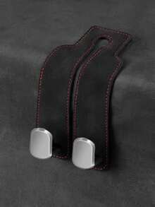 Car Hook, Car Seat Back Double Hook, Multifunctional Car Rear Seat Mobile Phone Holder - various - View 5