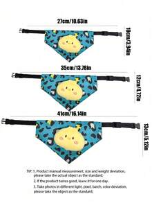 PETSIN 1 Cute Pet Collar; Pet Knitting Collar; Cat Bib; Dog Apron; Pet Accessory; Pet Supplies - Multicolor - View 10