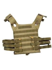 Small Size Multipurpose JPC Hunting Vest, Lightweight Training Vest With US Flag Patch, Expandable Gear Carrier Vest - Multicolor - View 12