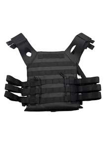 Small Size Multipurpose JPC Hunting Vest, Lightweight Training Vest With US Flag Patch, Expandable Gear Carrier Vest - Multicolor - View 10