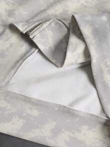 Manfinity EMRG 男士迷彩印花拉链连帽衫和运动裤休闲运动套装 男士运动套装 男士两件套 街头男士两件套 男士两件套 春秋季男士慢跑套装 - 彩色 - 查看 8