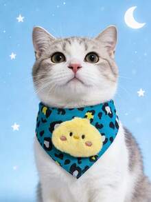 PETSIN 1 Cute Pet Collar; Pet Knitting Collar; Cat Bib; Dog Apron; Pet Accessory; Pet Supplies - Multicolor - View 16