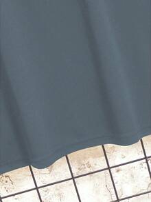 Manfinity Dauomo Áo Polo nam, mùa hè, phong cách công sở thường ngày, vẻ lịch lãm của người đàn ông trưởng thành, thiết kế họa tiết, in hình ngựa, món đồ không thể thiếu cho phái mạnh, thu hút mọi ánh nhìn, phù hợp cho mặc hàng ngày, đi nghỉ mát và hẹn hò. - Xám - Xem 3