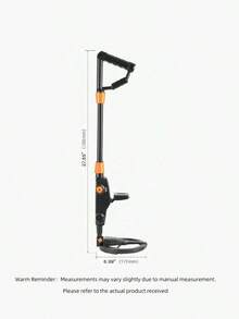 【黄金探测器】高级DSP芯片黄金探测器，专业成人金属探测器，带LCD背光的探测线圈，高精度寻金系统 - 黑色 - 查看 8