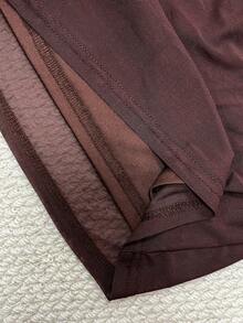 Glimmora 1 chiếc đầm ôm sát hở vai dành cho nữ - Màu Đỏ Sâu - Xem 5