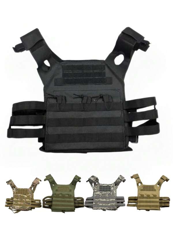 Small Size Multipurpose JPC Hunting Vest, Lightweight Training Vest With US Flag Patch, Expandable Gear Carrier Vest