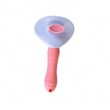 一键式宠物梳，可去除宠物身上松散的毛发和绒毛，适用于猫狗，猫梳，宠物用品。新旧批次随机发货。 - 粉色 - 查看 6