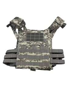 Small Size Multipurpose JPC Hunting Vest, Lightweight Training Vest With US Flag Patch, Expandable Gear Carrier Vest - Multicolor - View 16