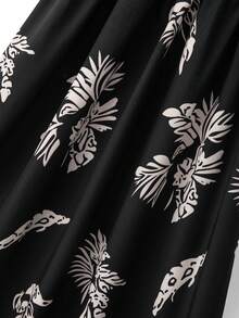 GlowEve CURVE Đầm dự tiệc mùa hè thanh lịch và thoải mái, đa năng, cỡ lớn, thiết kế thắt eo, tôn dáng và tinh tế. - màu đen - Xem 7