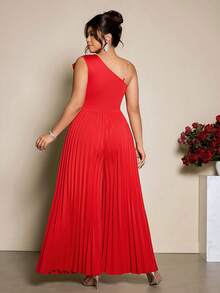 Cravure Bộ áo liền quần nữ cỡ lớn màu đen họa tiết hoa hình học phối màu tương phản, cổ chữ V chéo, kiểu dáng thanh lịch, phù hợp cho các dịp tựu trường, tốt nghiệp, Lễ Tình nhân, lễ hội âm nhạc, Ngày của Mẹ, Halloween, Lễ Tạ ơn, Lễ Phục sinh, Ngày Quốc khánh, dạ hội, hẹn hò, tiệc tùng, đám cưới, hoạt động ngoài trời. - Đỏ - Xem 5