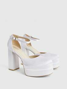 CUCCOO LuxiPop Women Pumps Valentine's Day - White - View 2