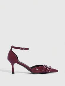 CUCCOO SZL Tacones para mujer - Burdeos - Ver 4