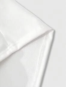 ROMWE MEN Goth Spring Casual Graphic White Men'S Branch Print Crew Neck Long Sleeve Casual Pullover Sweatshirt - White - View 3