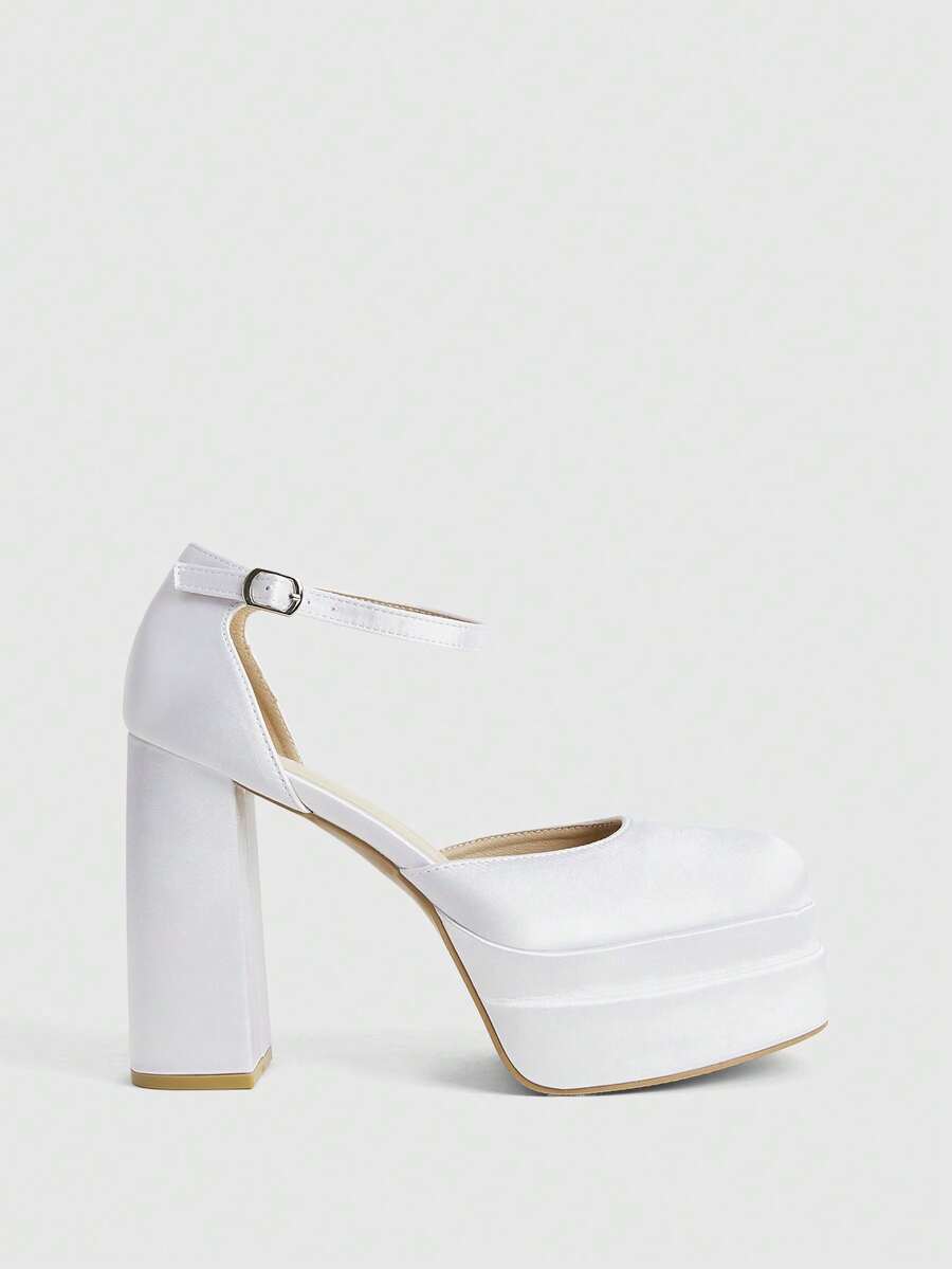 CUCCOO LuxiPop Women Pumps Valentine's Day - White - View 1