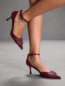CUCCOO SZL Tacones para mujer - Burdeos - Ver 3