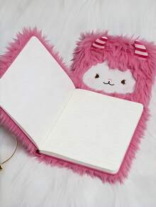 Zazumi 1 PC A5 Funny Sheep Theme Notebook Cute Animal Print For Writing Journaling Memo Pad Back To School Essential Fashion Accessory - Multicolor - View 2