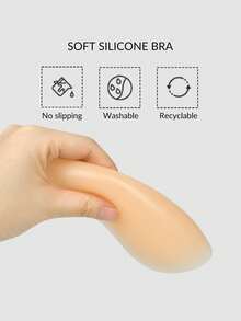 SHAPORA 1套+5个花形硅胶前扣式乳贴