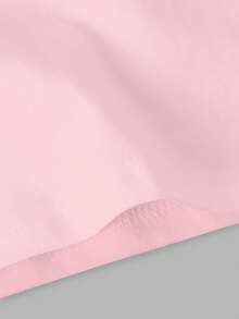 1 Set Young Girls Casual Cartoon "K-POP NOVA BEAT" Girl Pattern Pink Round Neck T-Shirt And Flare Pants Outfit, Suitable For Girls Casual Outings And Matching Attire - Multicolor - View 6