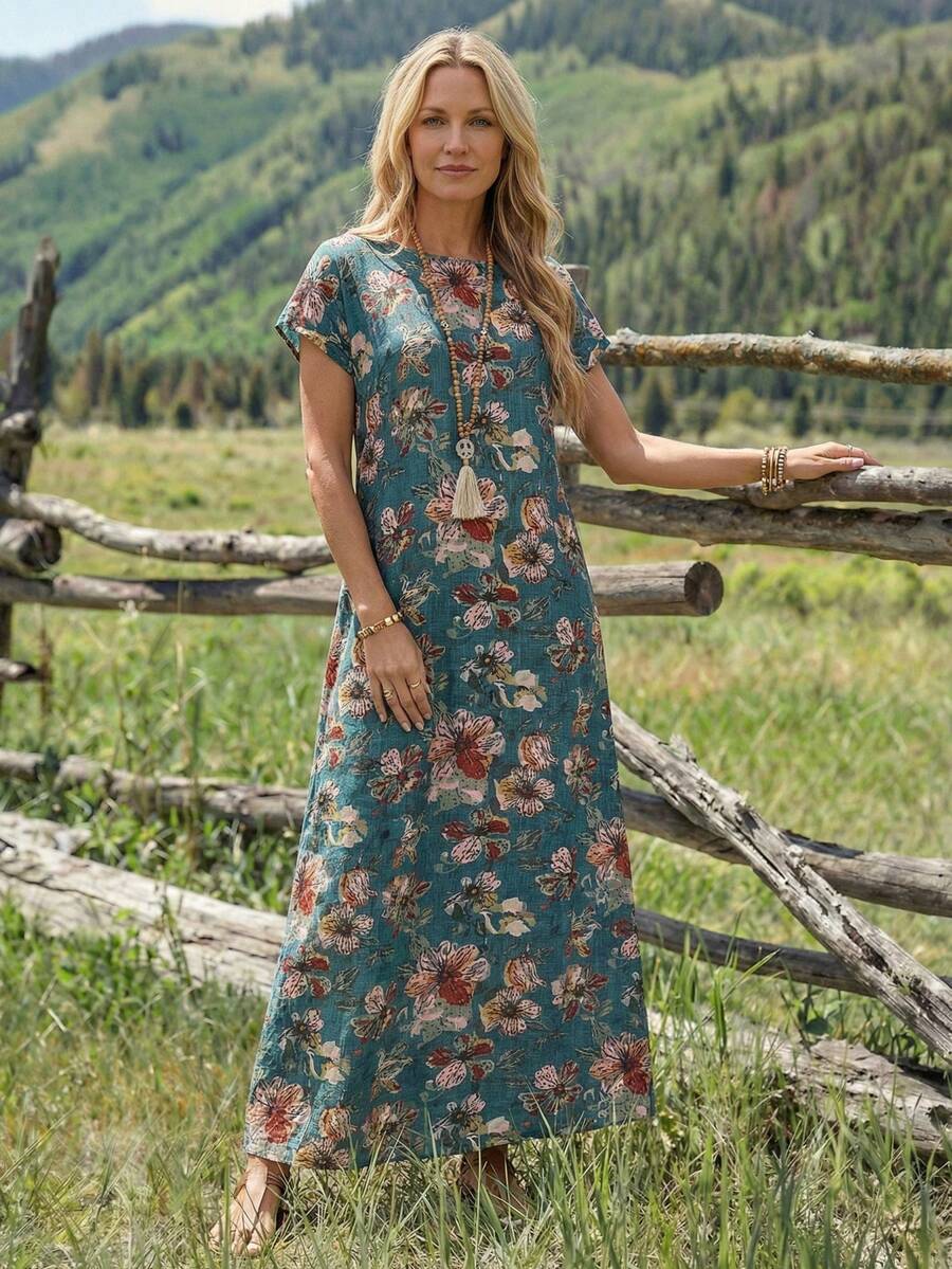 EMERY ROSE Summer Outfit Vacation Outfits Woman Women Long Dresses Summer Dresses For Women