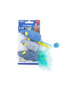 PETSIN 1 Piece Pet Mouse Cat Toy; Pet Self-Entertainment Toy To Relieve Boredom; Pet Tooth Grinding And Tooth Cleaning Toy; Cat Toy; Pet - Multicolor - View 20