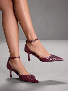 CUCCOO SZL Tacones para mujer - Burdeos - Ver 1