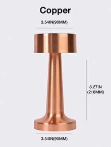 1PC LED Cordless Desk Lamp Touch Control Modern Art Deco Table Light 3 Color Adjustable Brightness For Study Office Desk Decor (No Battery) - multicolor - View 14