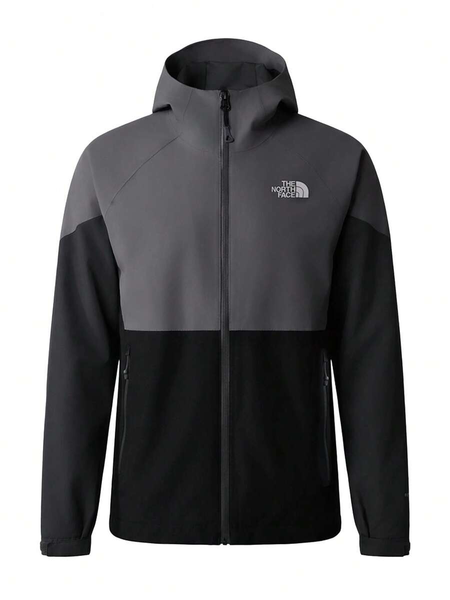 The North Face Lightning Men's Full Zip Compatible Jacket Grey - Black Grey - View 1