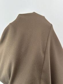 Modelyn Jaket Blazer Wanita Warna Polos dengan Sabuk, Cocok untuk Kerja - Mint Green - View 6