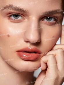 SHEGLAM Glaze Daze Lip Gloss-Rose Tea Shiny Tinted Lip Gloss High Gloss Finish Plumping Lip Care Nourishing Not Easy To Fade Liquid Lip Cosmetics Lip Combo Brand Beauty Makeup Face Paint Cosmetic For Women Girls Perfect For Winter Spring Ideal For Y2K Fancy Fashion Suitable For Birthday Gift Party Ready Best Color - Rose Tea - View 4