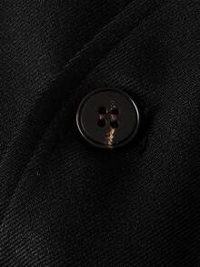 EASEVO Plus Size Men's Business/Commute Chain Decor Suit Vest