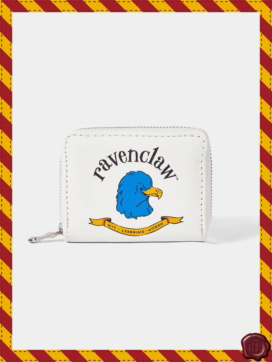 HARRY POTTER X SHEIN Paquete corto con pájaro azul y letra negra - Cabeza De Pájaro Azul - Ver 1