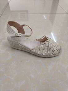 Styleloop Women's Casual Wedge Slip-On Shoes - Beige - View 9