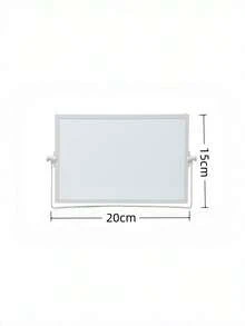 1块随机铝合金框架桌面白板，双面折叠磁性干擦白板，办公用品，返校季必备