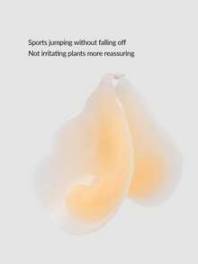 SHAPORA 1 Set + 2pcs Women's Adhesive Floral Breast Petals