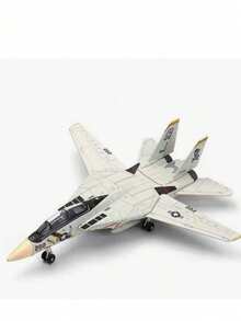1 Piece, F14 SU57 F22 B2 SU25 A10 Fighter Jet And Bomber Aircraft Model, Miniature Scale Model, Plastic Building Block Airplane Model, Collectible Creative Gift, Suitable For Age 14+