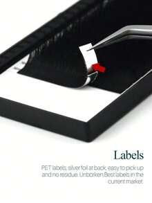 False Eyelashes, 20 Rows Eyelash Extension C Cc D Curl Russian Volume Lashes 0.05 0.07 0.10 0.15 0.20 Thickness Fake Eyelashes Cluster Lash Lash Clusters, Eyelash Clusters, Individual Eyelashes, Lashes, Fake Lashes - Black - View 9