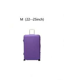 1/3pcs S/M/L/XL Elastic Luggage Cover Luggage Protective Cover Luggage Cover Storage Suitcase Cover Trolley Case Luggage Protective Dust Cover - Purple - View 11