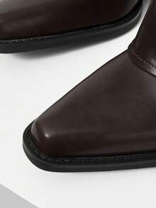 MOTF WOMEN ZIPPER HEELED PANT BOOTS FOR CHRISTMAS VALENTINE'S DAY