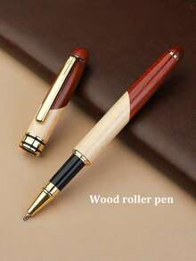 1pc Luxury Different Pen Set Wooden Ballpoint Pens Business Gifts Bamboo Pen Set With Box Bamboo Wood Ball Pens Acrylic Pen Set - Multicolor - View 14