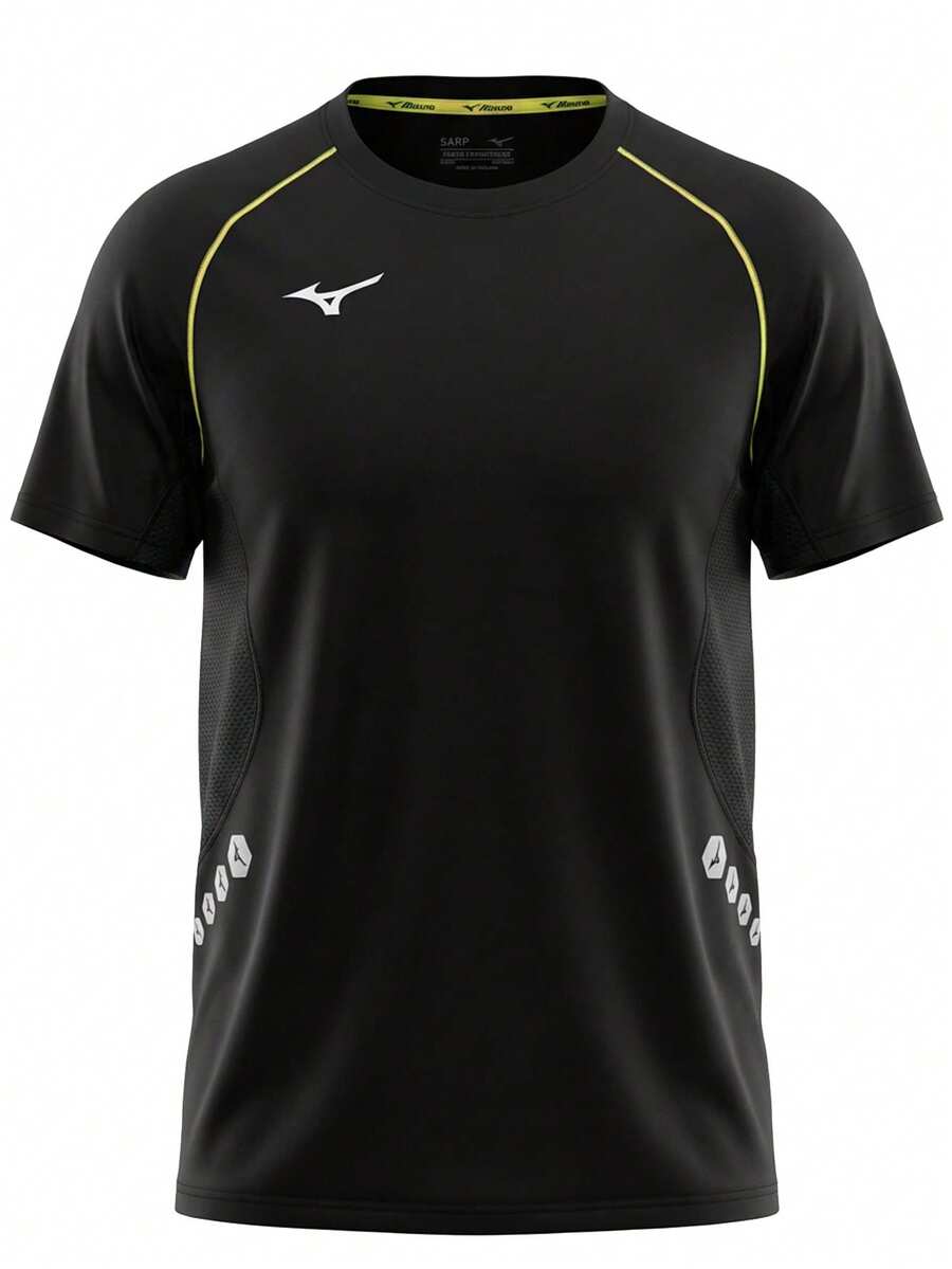 Mizuno Men's Sports T-Shirts - Black - View 1