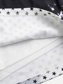 Shutterstock Y2Kool Chân váy ngắn in hình mèo và sao thời trang dành cho nữ, thích hợp cho mùa hè. - Nhiều màu - Xem 6