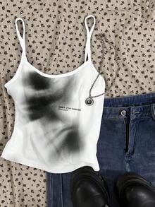 Attitoon Top de tirantes informal, sexy y con estilo callejero vintage para mujer, para el verano - Multicolor - Ver 3