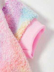 PETSIN Áo nỉ ấm áp cho chó/mèo, in hình ngôi sao nhiều màu sắc, cổ tròn, thích hợp cho mùa thu/đông. - Nhiều màu - Xem 7