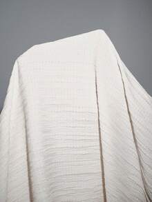 Lumivelle Textured Sleeveless Dress, Versatile Wear For Summer Vacation And Outings - Apricot - View 8