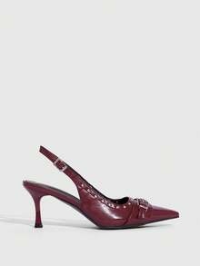 CUCCOO SZL Tacones para mujer - Burdeos - Ver 4